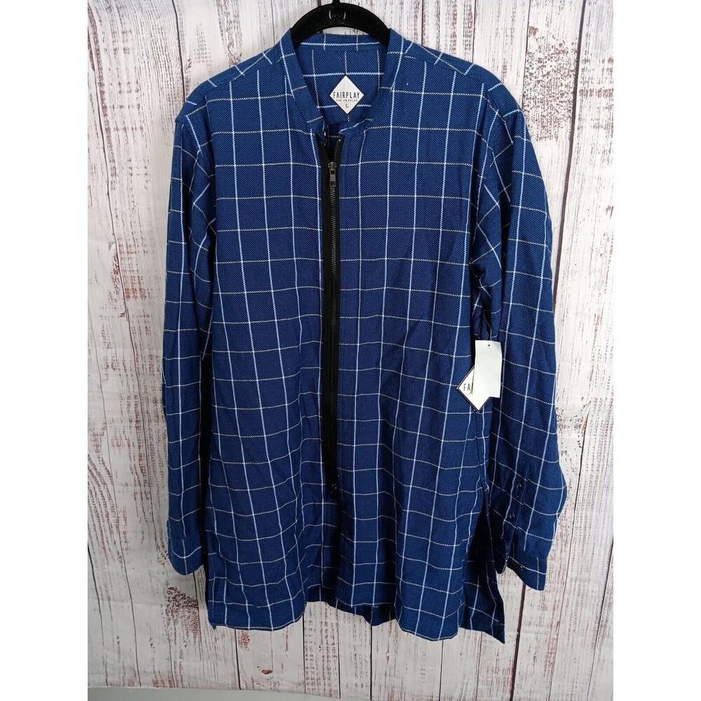 FairPlay Los Angeles WESLEY Jacket Men’s Large  Long Sleeve Zipper NWT